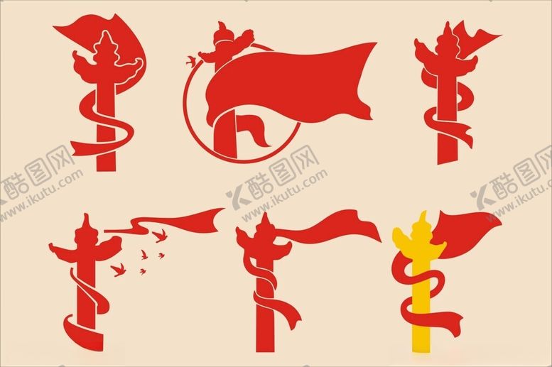 编号：86974301121634466768【酷图网】源文件下载-矢量华表