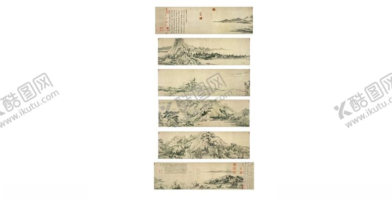 编号：39578602101607231742【酷图网】源文件下载-富春山居图