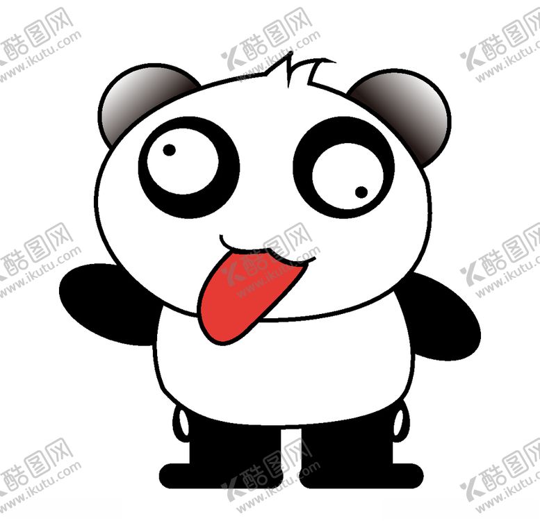 编号：80726009292037524797【酷图网】源文件下载-卡通熊猫