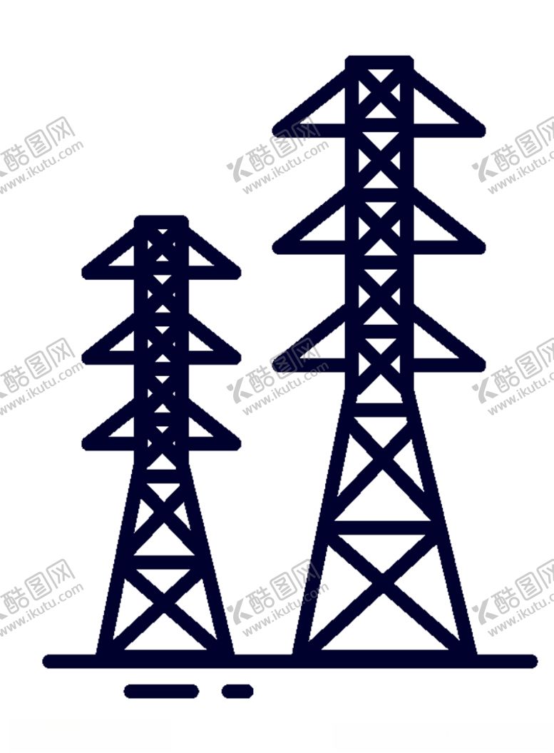 编号：84591810010133492738【酷图网】源文件下载-工业建筑剪影