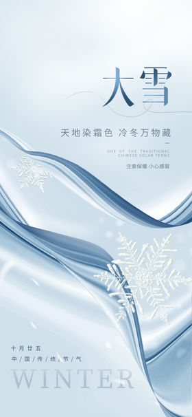 大雪海报