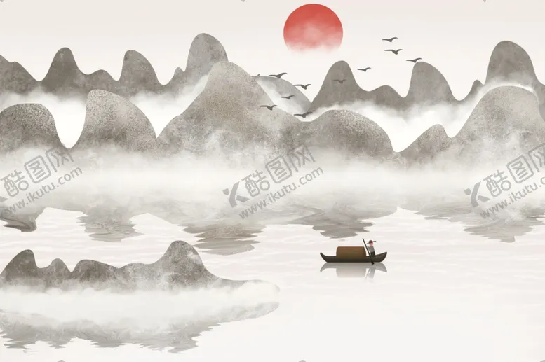编号：79974706261341221207【酷图网】源文件下载-水墨山水