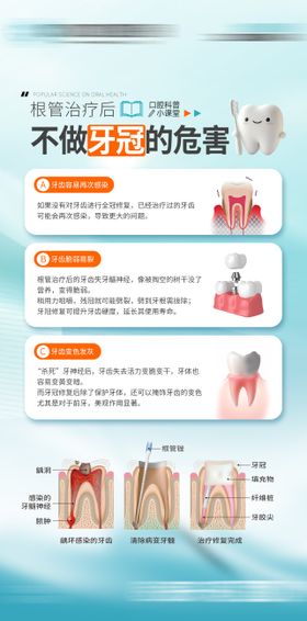 口腔科普海报