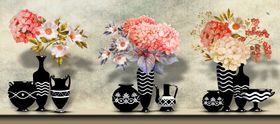 简约花卉装饰画