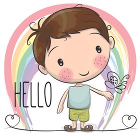 卡通儿童幼孩子节日素材设计