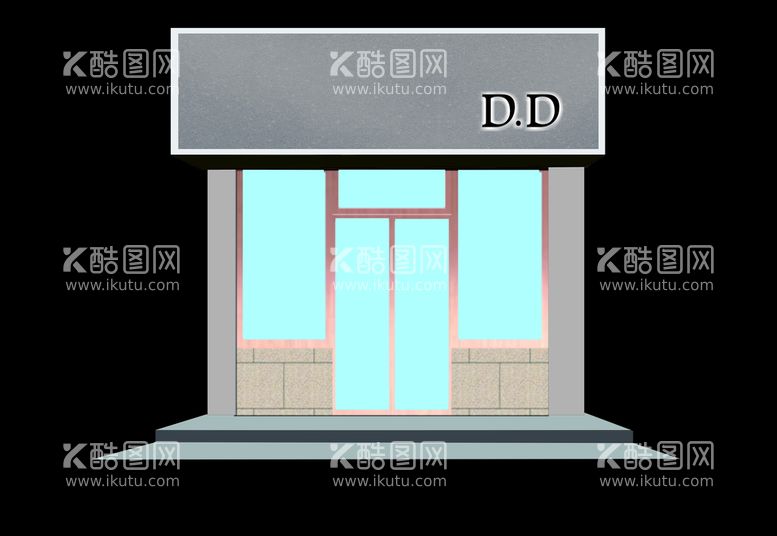 编号：79459311270008234224【酷图网】源文件下载-门头效果图