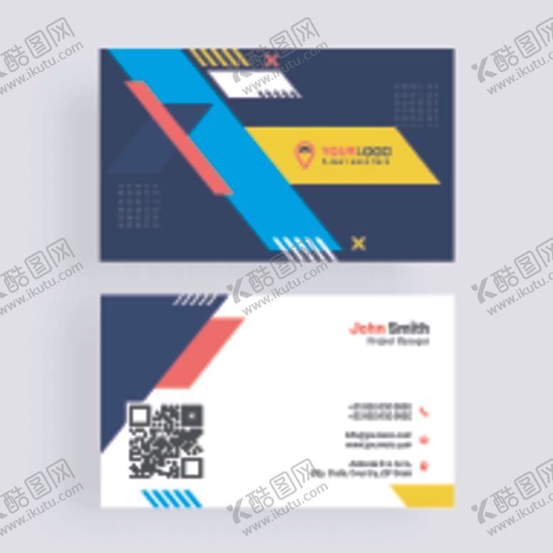 编号：89689209200348591749【酷图网】源文件下载-名片模板