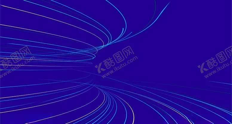 编号：13574204230112104398【酷图网】源文件下载-蓝底线状素材