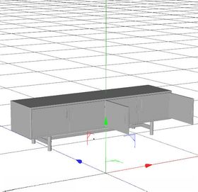 C4D模型柜子