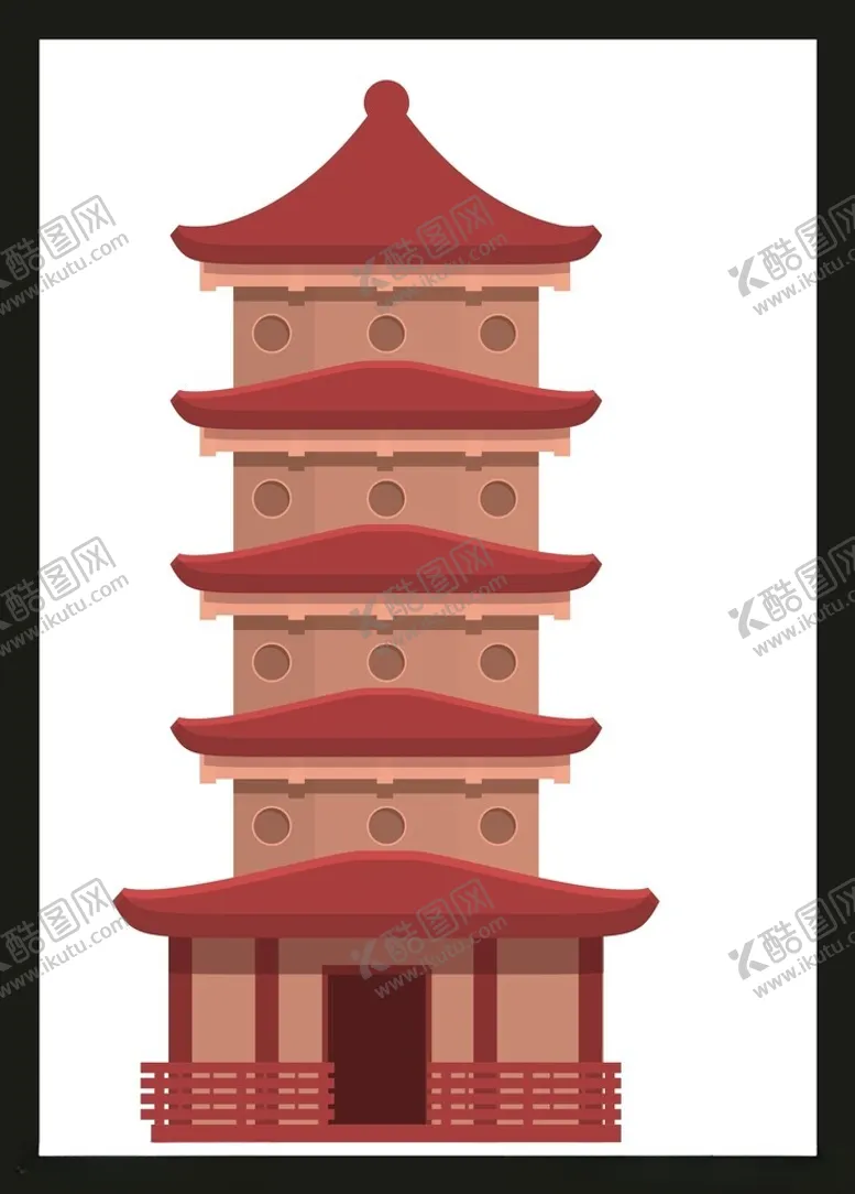 编号：66949401170920037330【酷图网】源文件下载-手绘古典建筑