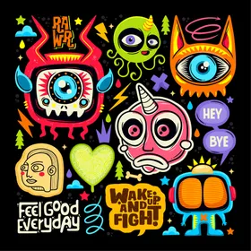 可爱贴图元素插DIY素材手帐插
