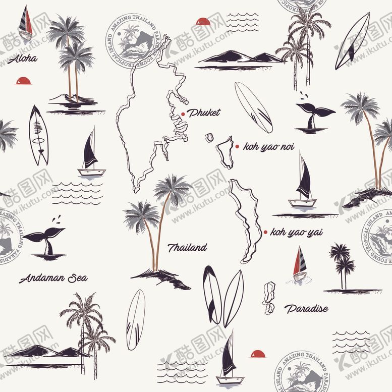 编号：49824110010730424818【酷图网】源文件下载-无缝印花