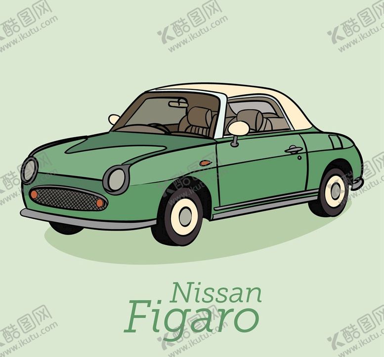 编号：45802109160955154725【酷图网】源文件下载-绿色车