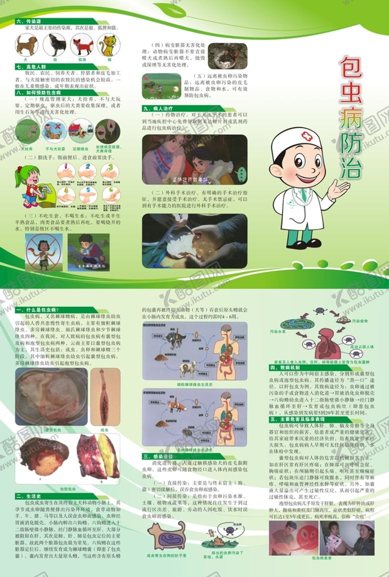 编号：22179411061424423176【酷图网】源文件下载-包虫病防治