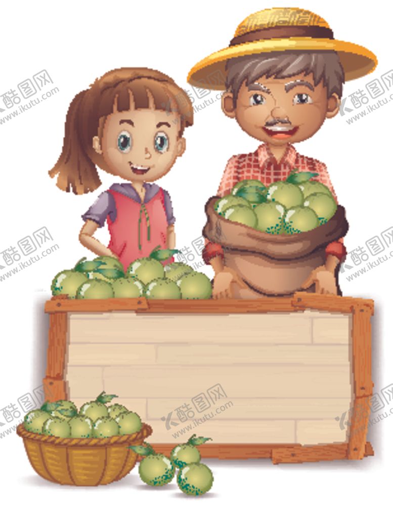 编号：87721010110050067364【酷图网】源文件下载-果蔬和儿童