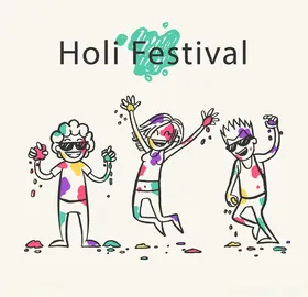 创意人物卡通画画