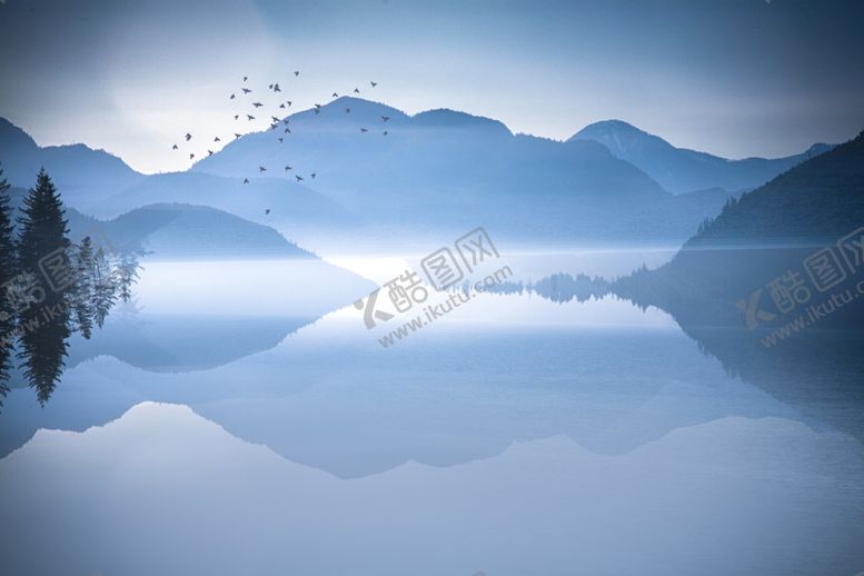 编号：64882507061312153671【酷图网】源文件下载-写意水墨风景