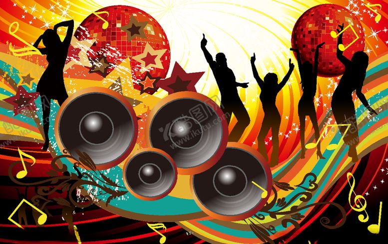 编号：43244609221654226033【酷图网】源文件下载-KTV时尚背景墙