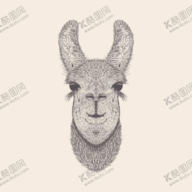 编号：28376706180540463961【酷图网】源文件下载-动物铅笔画