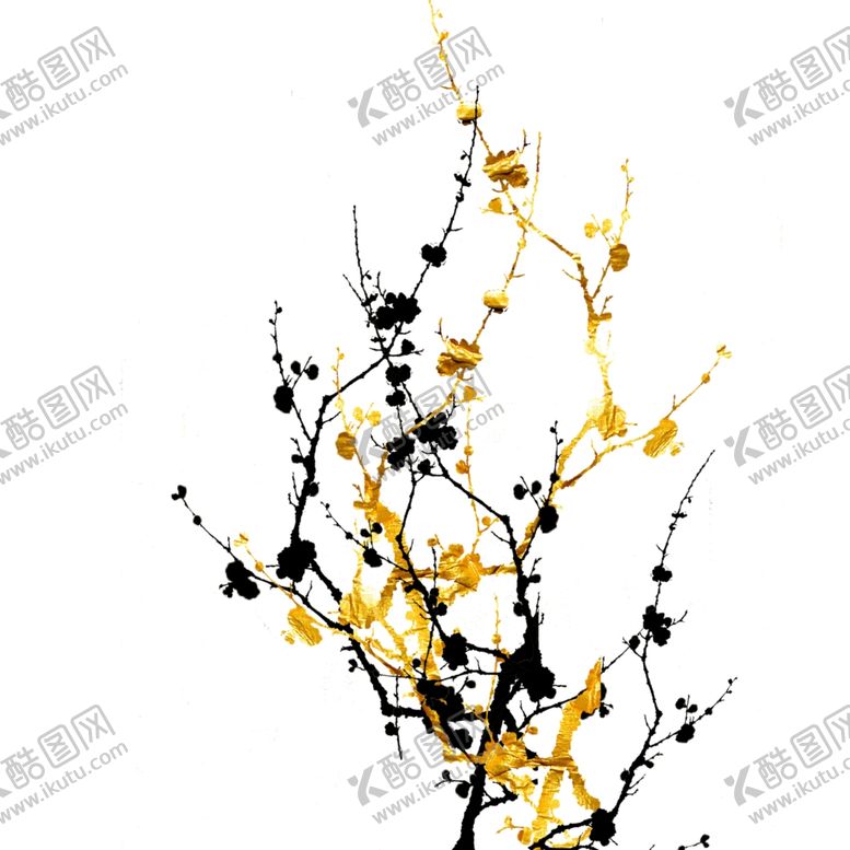 编号：63584607132113301047【酷图网】源文件下载-金箔插画元素