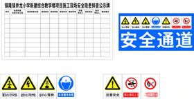 隐患排查公示牌