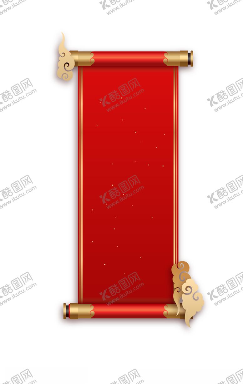 编号：91681210311043538821【酷图网】源文件下载-中国风国潮卷轴