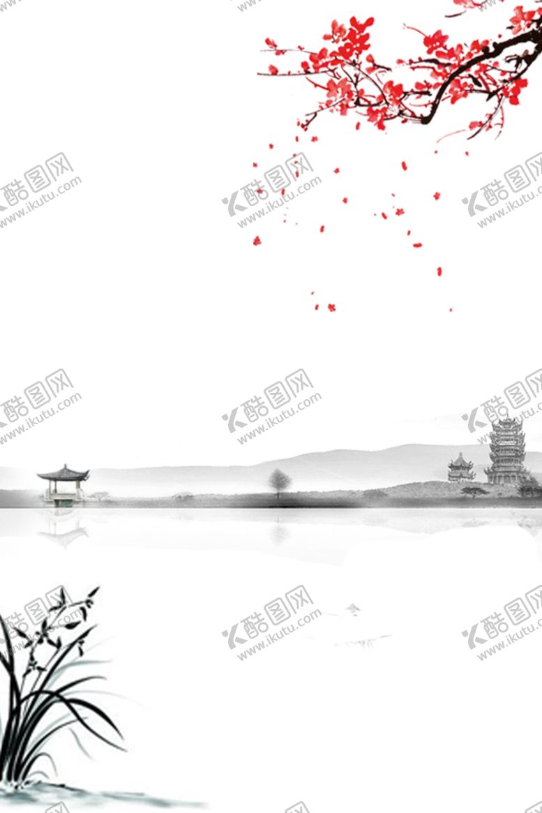 编号：73409509270701132564【酷图网】源文件下载-水墨背景