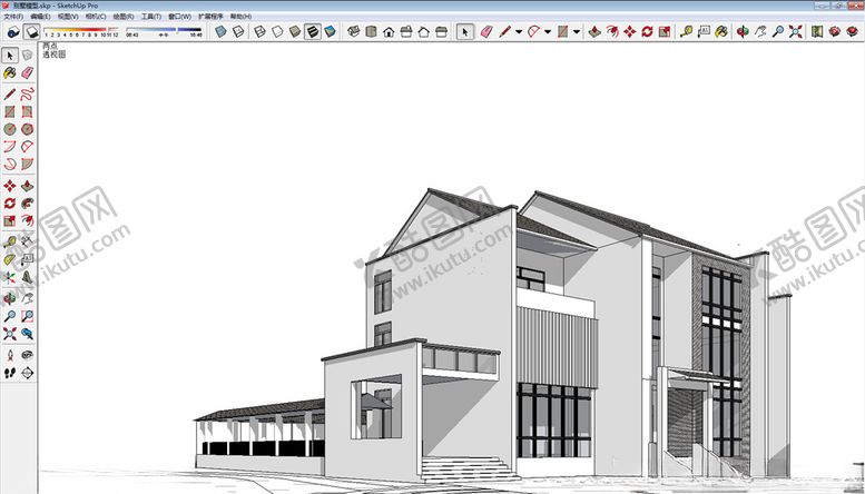 编号：17577209282239355718【酷图网】源文件下载-别墅模型