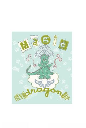 动物组合印花