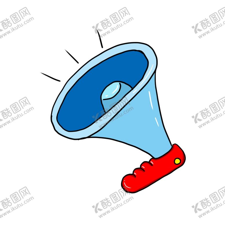 编号：74722007050312564140【酷图网】源文件下载-扬声器呼喊卡通夸张喇叭