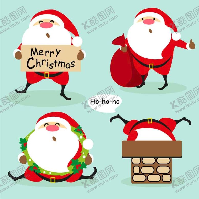 编号：85734109180612119768【酷图网】源文件下载-圣诞老人