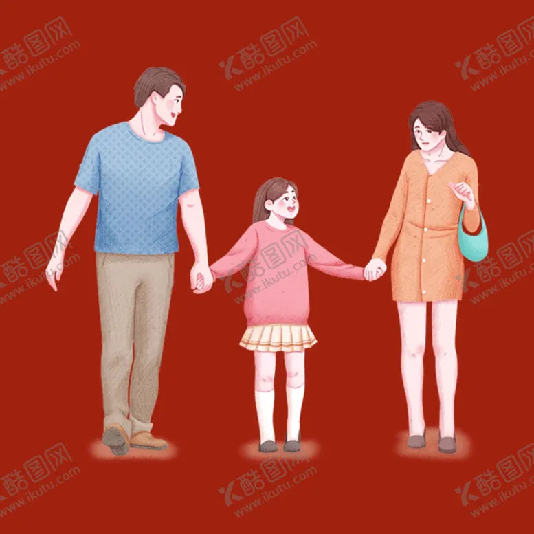 编号：80188202191534208310【酷图网】源文件下载-幸福家庭人物