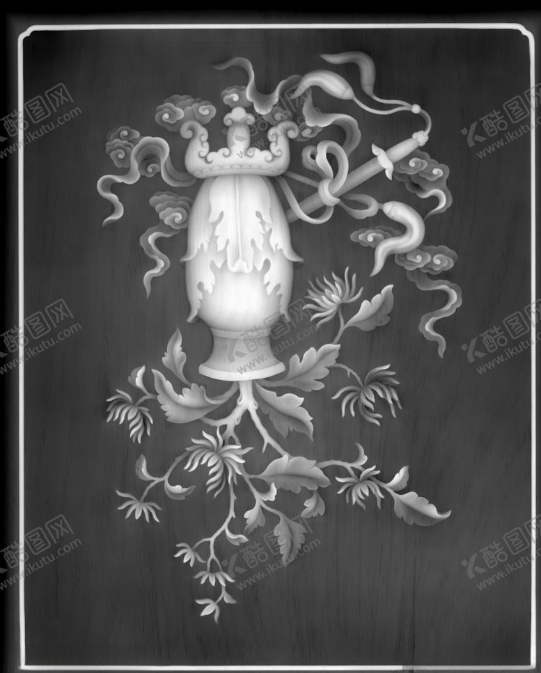 编号：35938109141752293389【酷图网】源文件下载-精雕图浮雕图灰度图黑白图