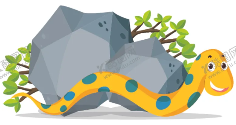 编号：18839909090536429138【酷图网】源文件下载-卡通蛇