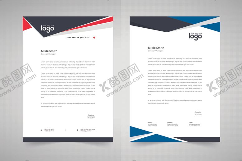 编号：93789309090436538129【酷图网】源文件下载-信笺信纸模板