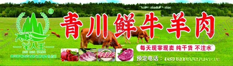 编号：25752501211144565059【酷图网】源文件下载-青川鲜牛羊肉