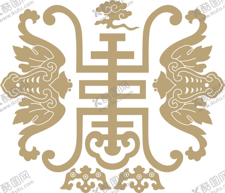 编号：94359305050141569848【酷图网】源文件下载-中式花纹纹理