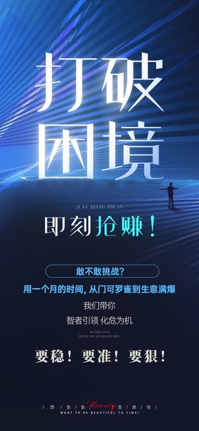 美业招商造势海报