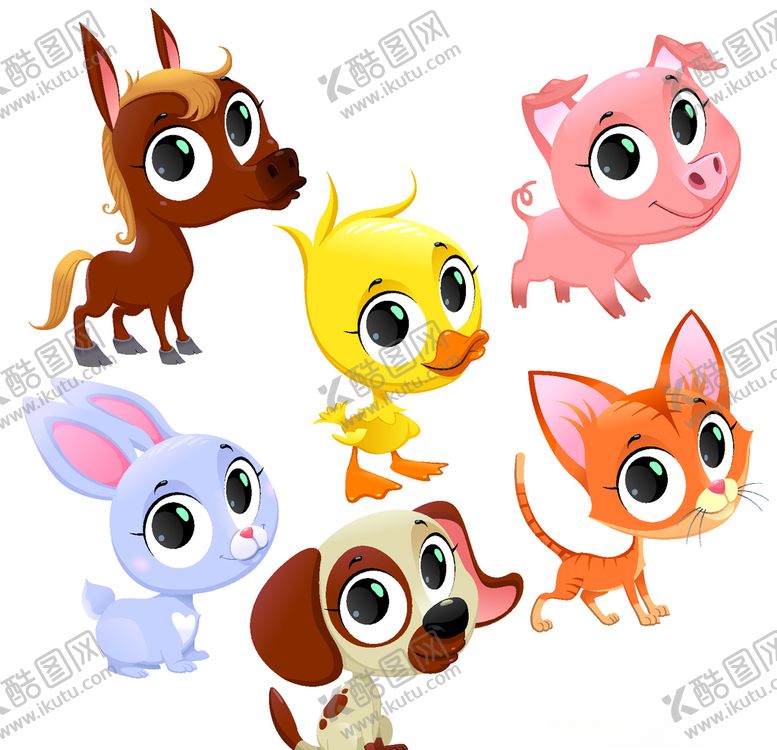 编号：49452610131741115280【酷图网】源文件下载-卡通动物