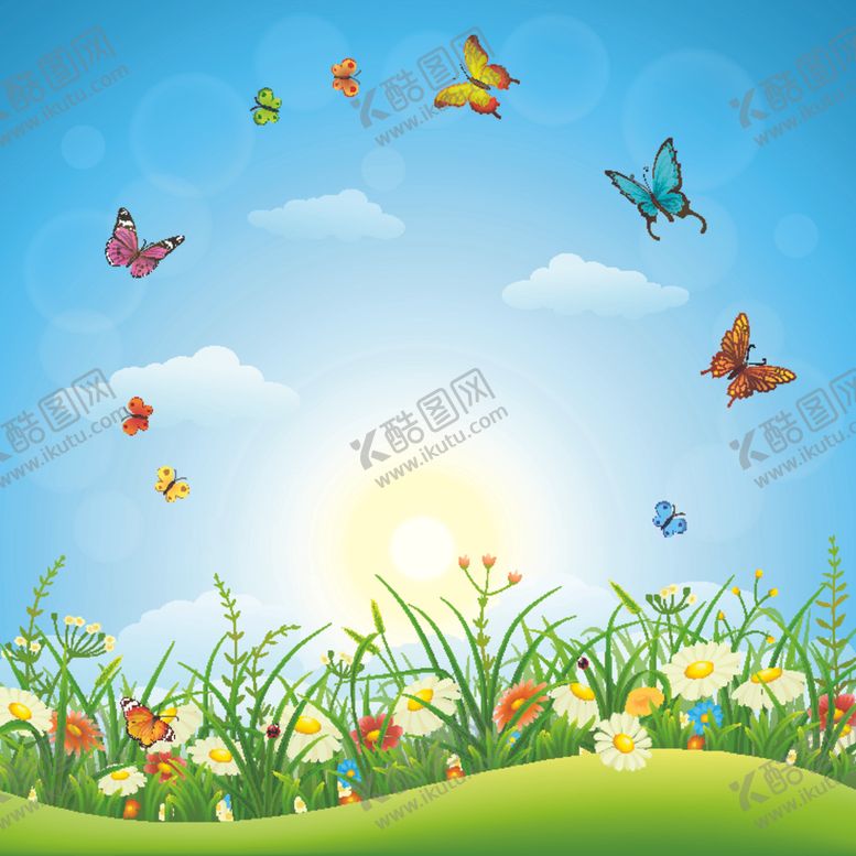 编号：65837404280309082691【酷图网】源文件下载-森林蝴蝶