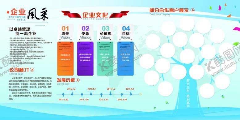 编号：50422304030250509193【酷图网】源文件下载-企业文化墙