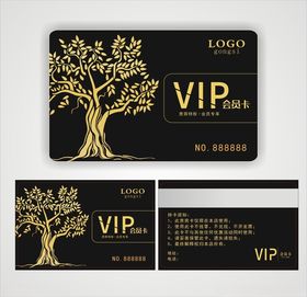 黑金卡会员卡VIP储值卡