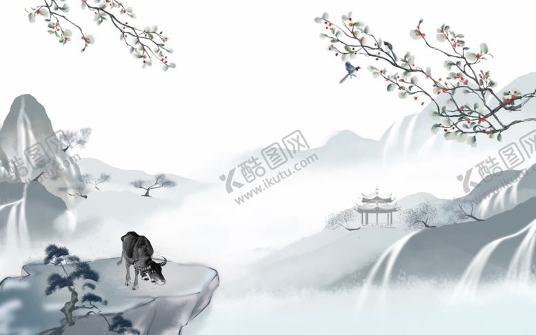 编号：52976901311141354259【酷图网】源文件下载-山中景色