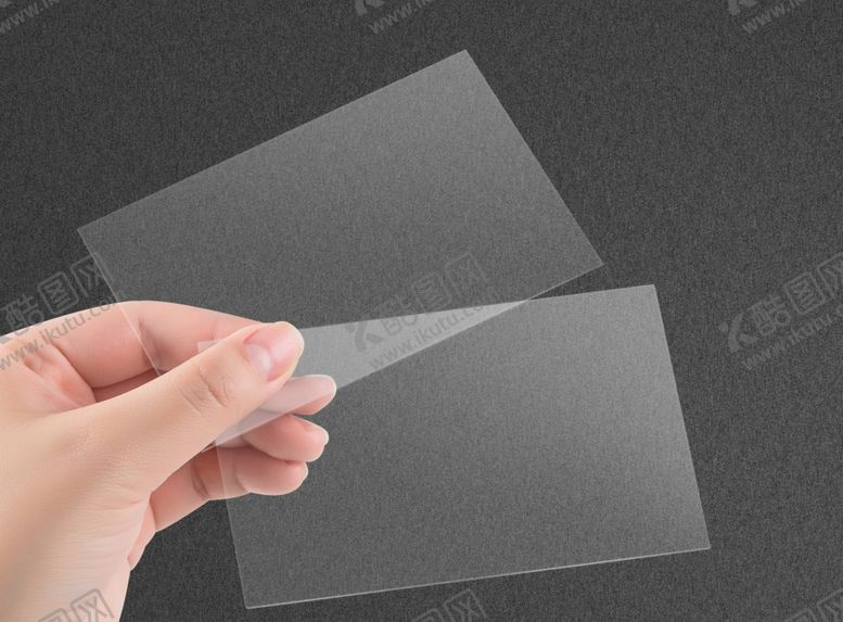 编号：52652109150128454521【酷图网】源文件下载-透明名片样机