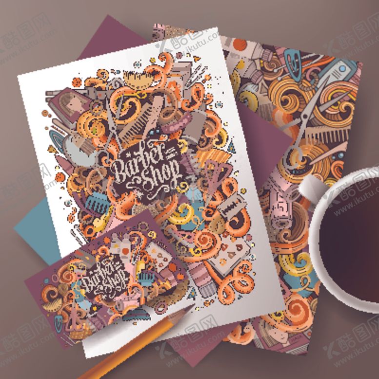 编号：27043509161221342412【酷图网】源文件下载-涂鸦背景