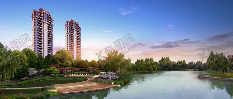 编号：77453209211615143381【酷图网】源文件下载-公园大宅