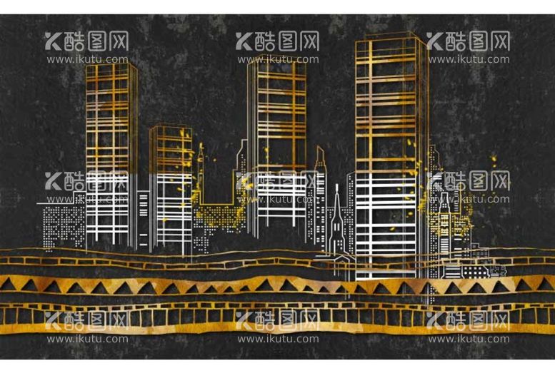 编号：19670812092048227560【酷图网】源文件下载-国潮装饰画