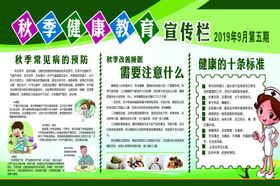 春季常见疾病预防宣传栏