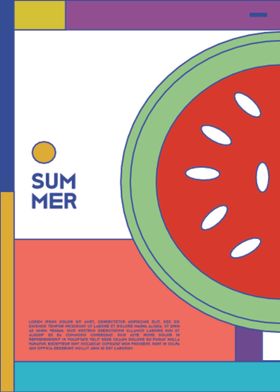 几何拼接排版设计