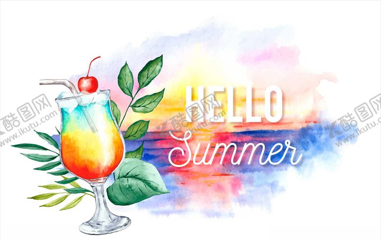 编号：67054611012106478262【酷图网】源文件下载-你好夏天